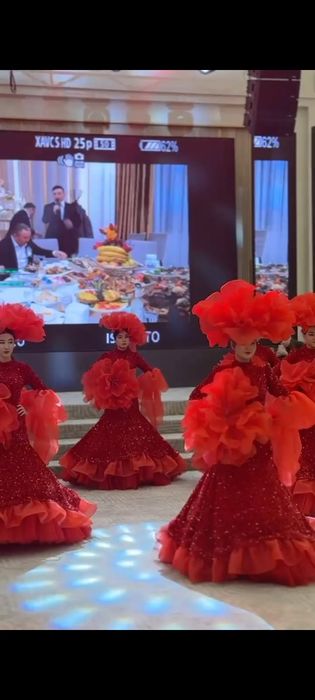 Роза костюм 6 шт