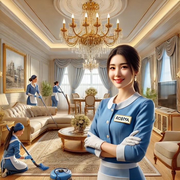 Уборка хизмати  кийимлани ювиб дазмолаш