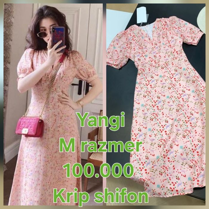 Krip shifon yozgi kuylak 100.000