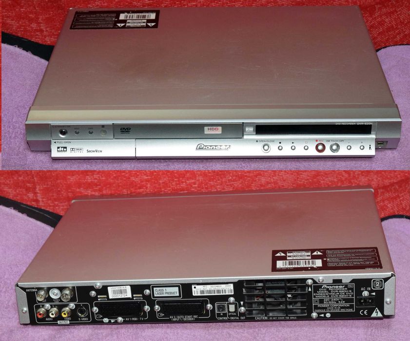 DVD recorder Panasonic , Sony si Pionier