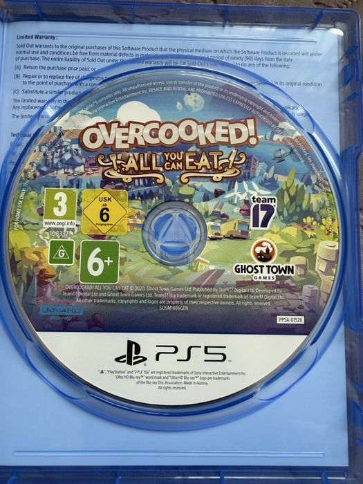 Игри за PS5 Overcooked