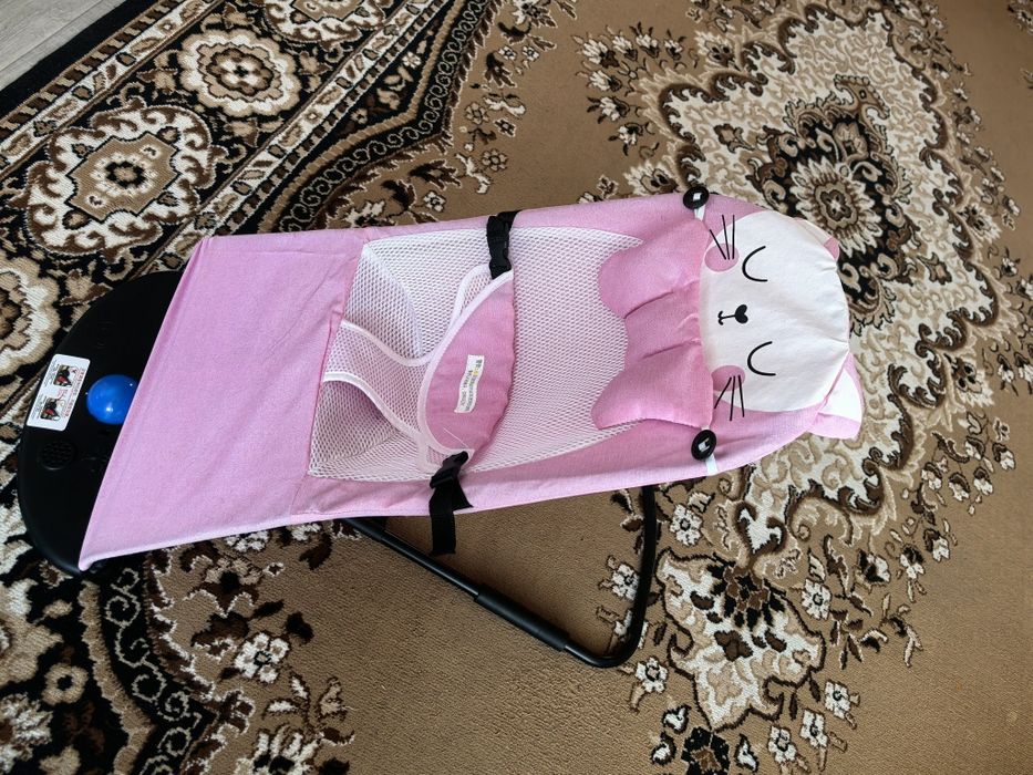 Шизлонг детский, музыкальный