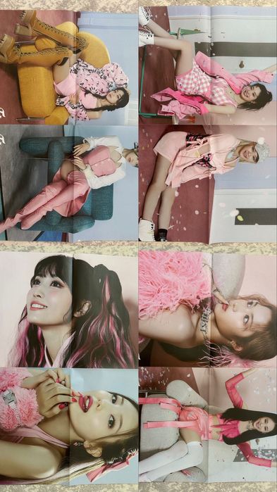 Двухсторонний  Постеры Kpop A4, A3, A2