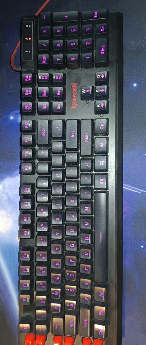 RedDragon Tastatura Membrana RGB