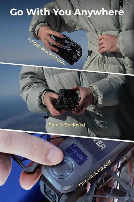 HOVERAir X1 Pro — дрон-камера для съёмки