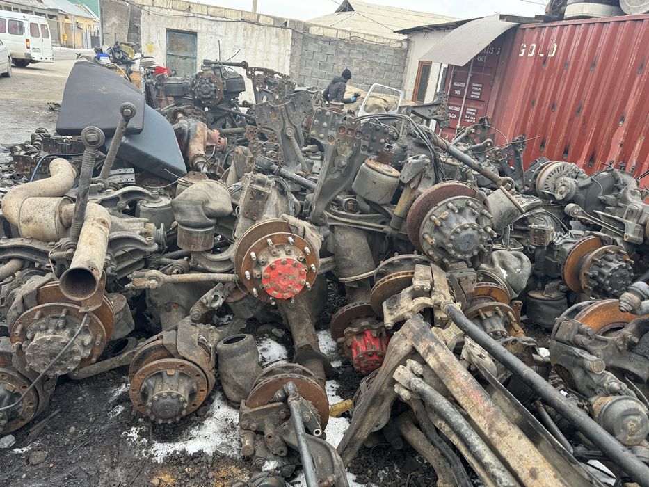 Грузовые запчасти б/у из Европы