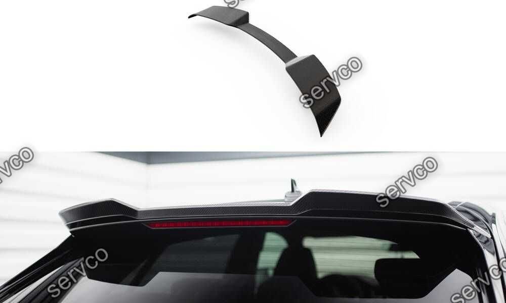 Eleron spoiler cap Audi RSQ8 Mk1 2019- v8 - Maxton Design Carbon