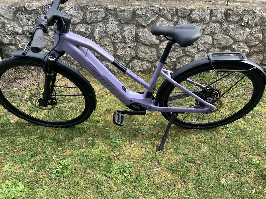КАТО НОВ!!! E-bike Scott  28 цола Електрически велосипед  Скот 28