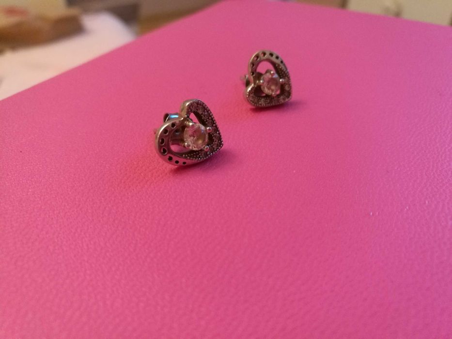 Сребърни обеци 925