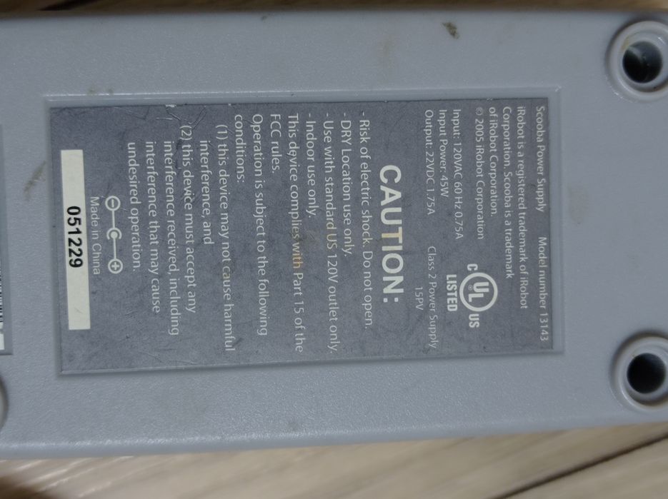 Încărcător IRobot