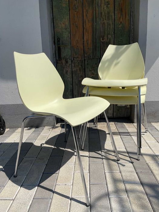 Set 4 Scaune MAUI design Vico Magistretti pentru Kartell