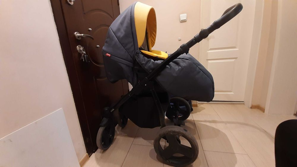 Количка Buba 3в1, столче за кола, зимен и летен кош