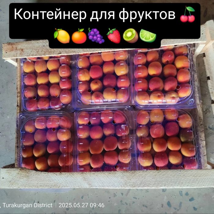 Одноразовые посуда контейнер для фруктов