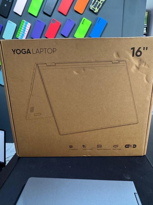 Yoga Laptop J1 Grey - Touchscreen 16inch - 16GB RAM - 512GB ROM - Ryzen 3 3300U - Amprenta - NOU - Garantie