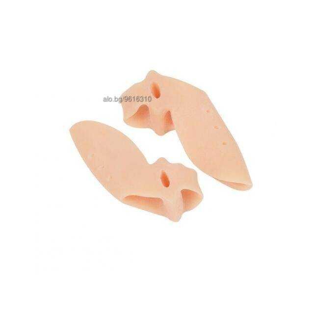 продавам Силиконов разделител за палец, против мазоли, 2 броя