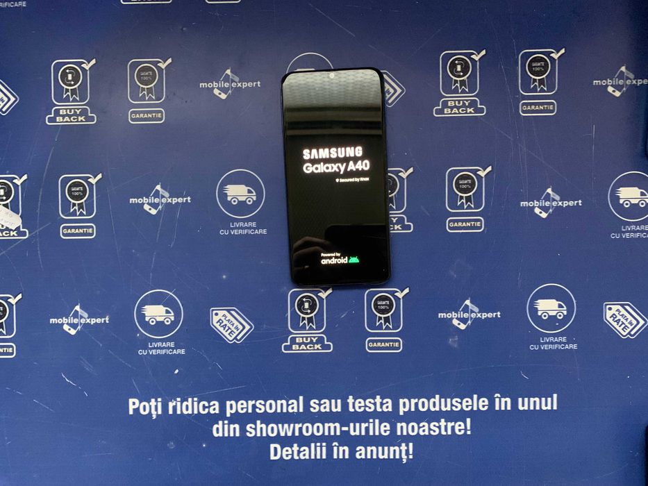 Samsung A40 Blue, 64GB, 4GB Ram, Neverlocked, Factura & Garantie ! MR