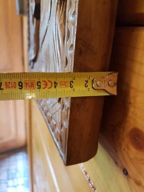 Vand Icoana veche scluptata in lemn