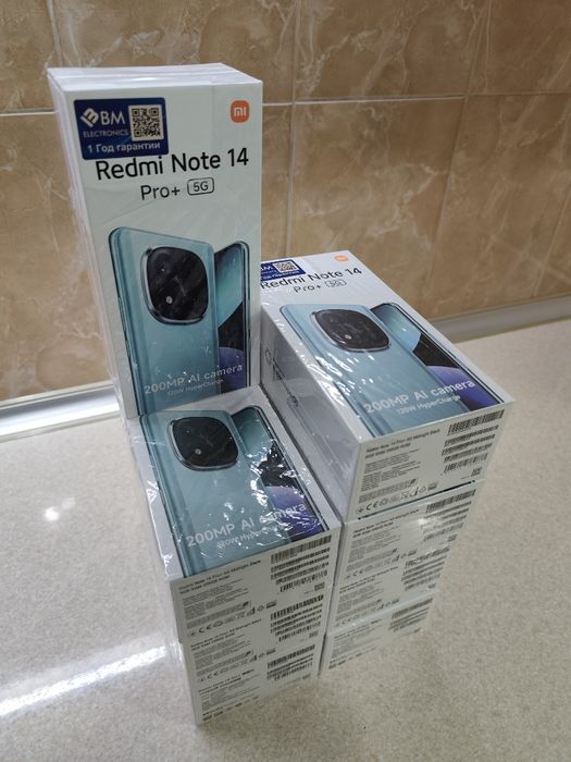 Redmi note 14 pro+ 5G 8+8/16/256 GB 
100% оригинал. 
Имейкалари утка