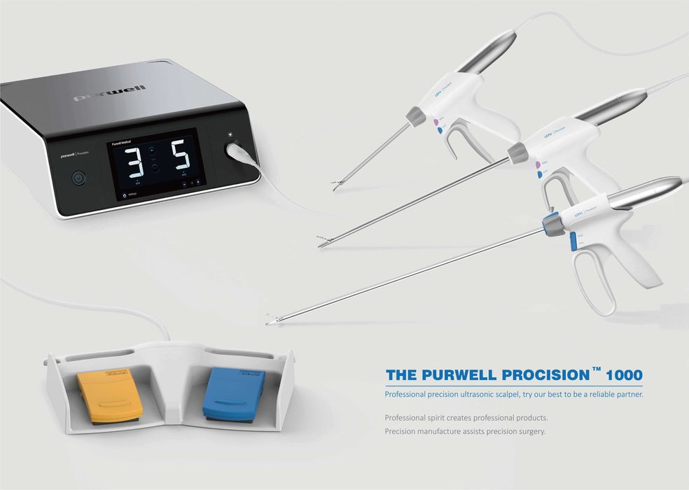 Хирургическая ультразвуковая скальпель-система Purwell Procision 1000