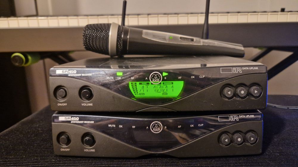 AKG wireless WMS 450 capsula D5