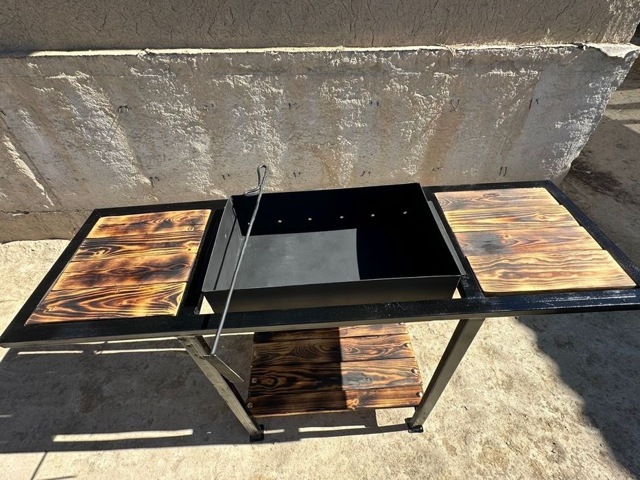 Мангал в стиле лофт