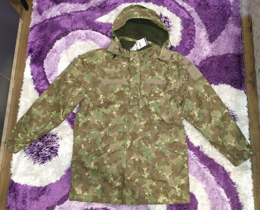 Scurta / Geaca cu gluga militara camuflaj COMBAT, marimea 48 talia 1