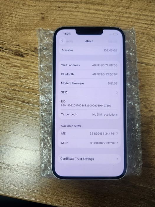 Iphone 13  4/128gb