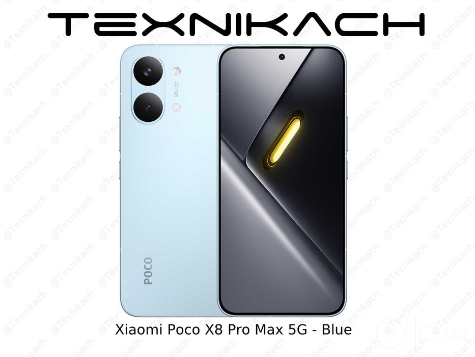 Poco X8 Pro Max 5G • Yetkazib berish • Tekshirib to‘lash