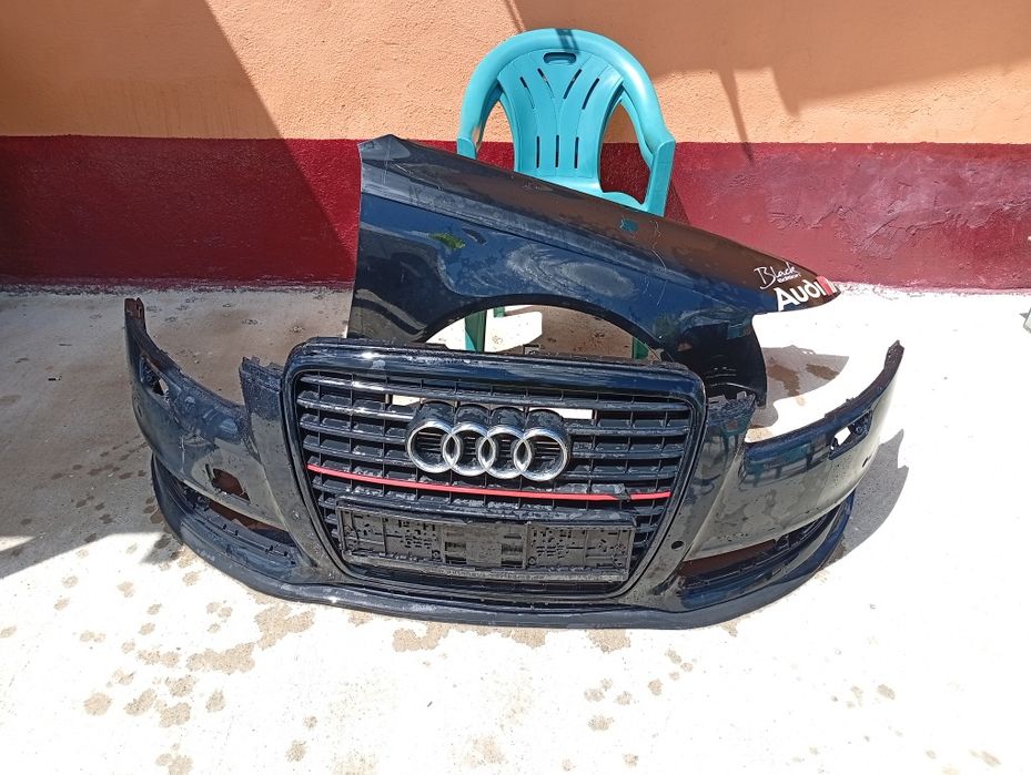 Vând aripa dreapta ,bară față ,far dreapta audi A6 C6