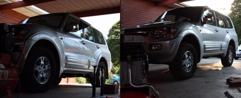 Kit Inaltare Suspensie Mitsubishi Pajero 3 +45mm