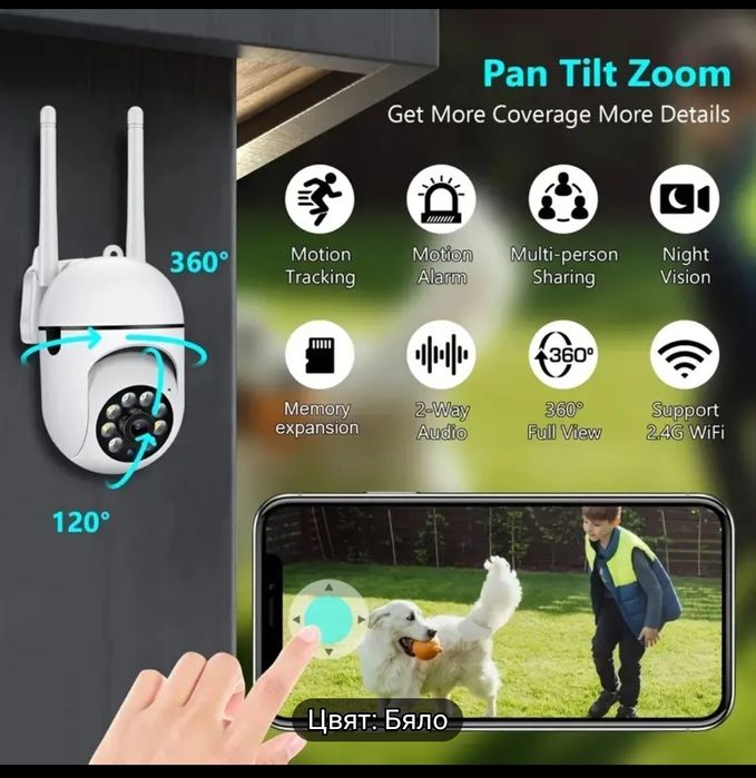 Камера домашна с комплект замонтаж