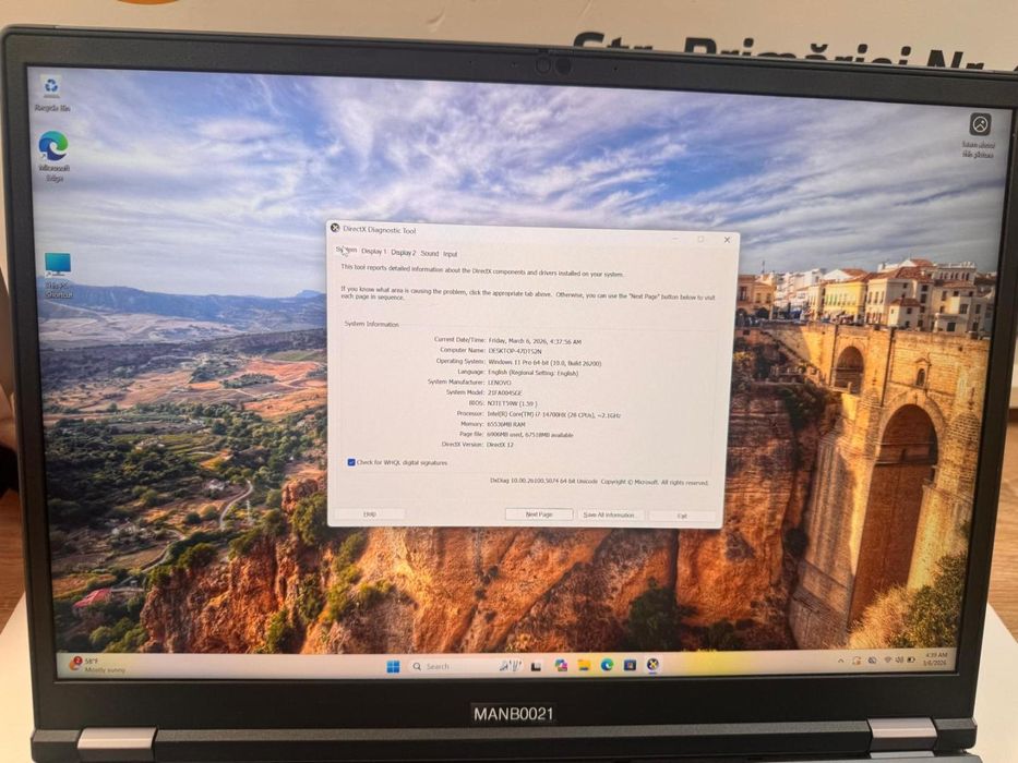 Laptop Lenovo ThinkPad P16 Gen 2, Intel(R) Core(TM) i7 14700HX, -P-