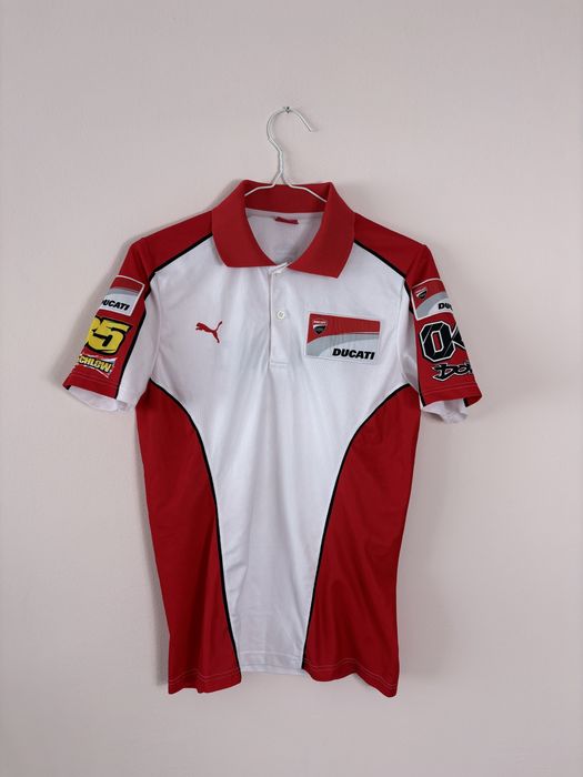 Ducati Racing фланелка с яка