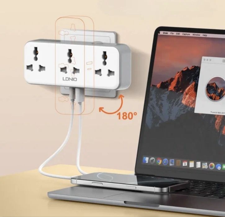 Портативный удлинитель LDNIO SC3317