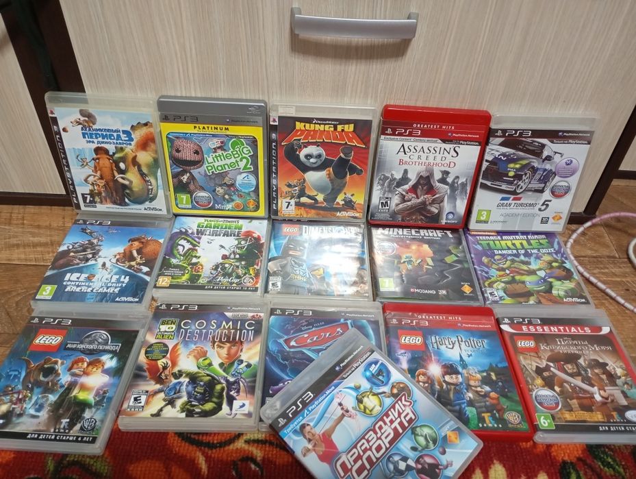PS3 престейшен 3, мувы, игры, Лего.