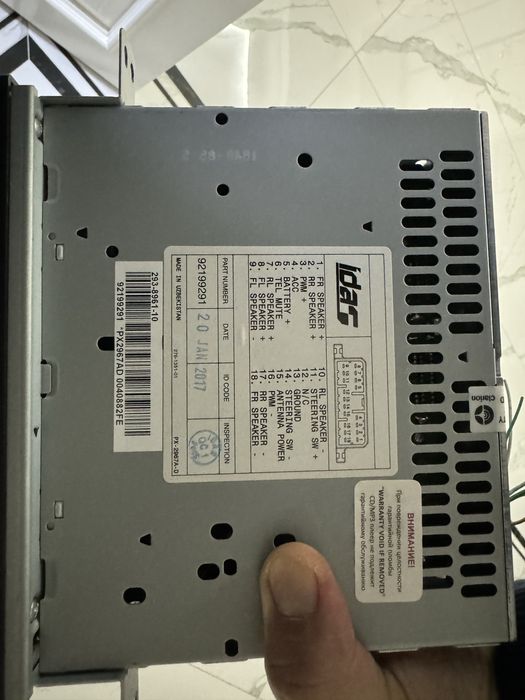 Gentra lacetti (Жентра) родной магнитофон новый (янги)