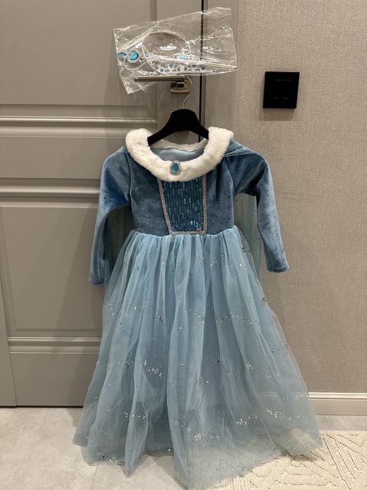 Платье Эльза 5-6 лет