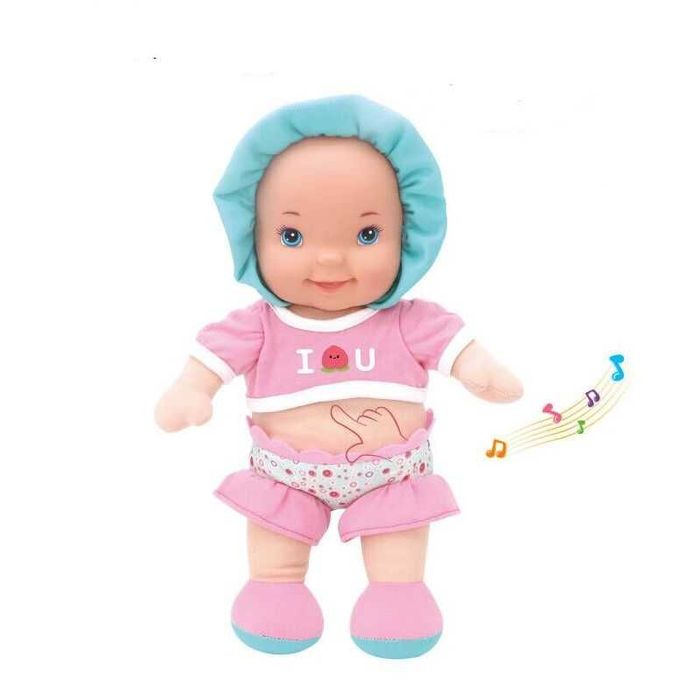 Мека музикална  кукла приятел за гушкане