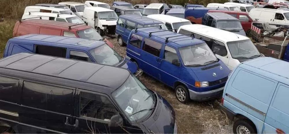 VW T4 из Германии разбор