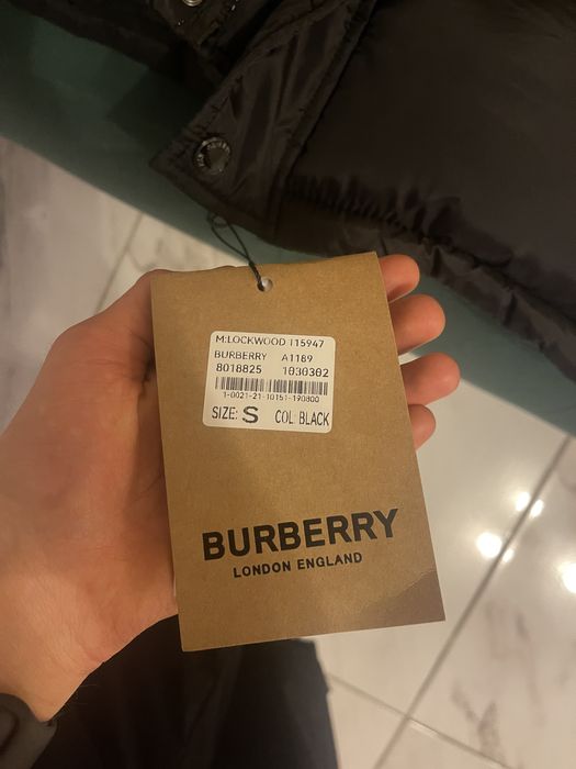**Яке/Елек BURBERRY | Черно | ЧИСТО НОВО!