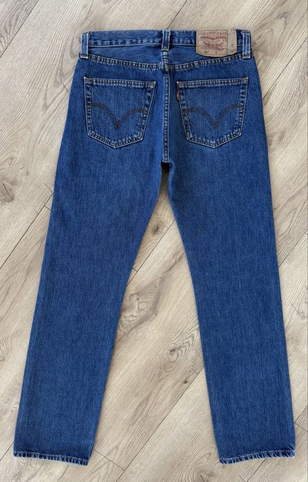 Blugi LEVIS 501 Albastru Barbati | Marime 31 x 32 (Talie 80 cm)
