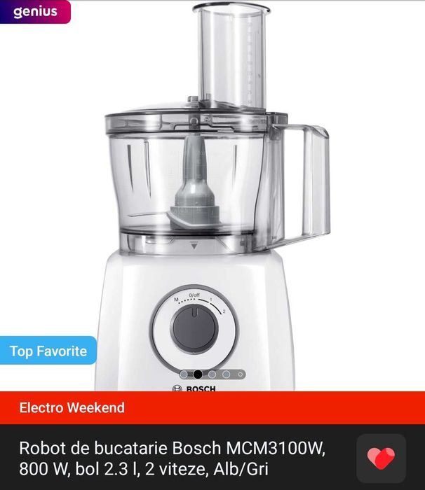 Robot bucatarie Bosh 800 w