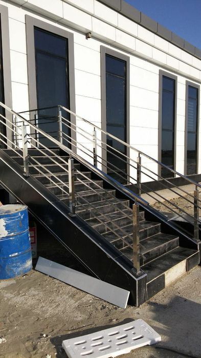 Нержавейка перила боласина решётка из нержавейки .. Nerjaveykada peril