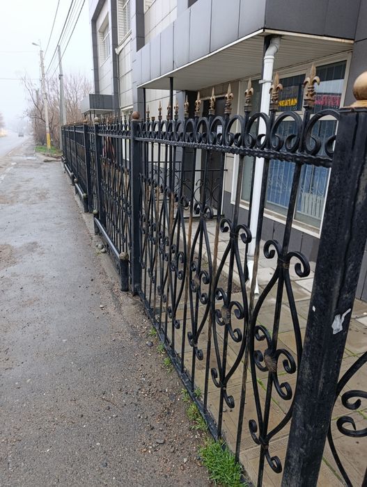 Продается металлическое ограждение!