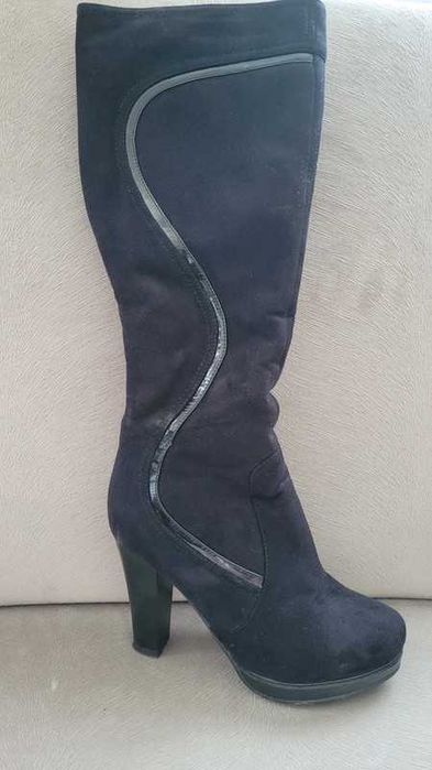 Cizme negre Vallenssia