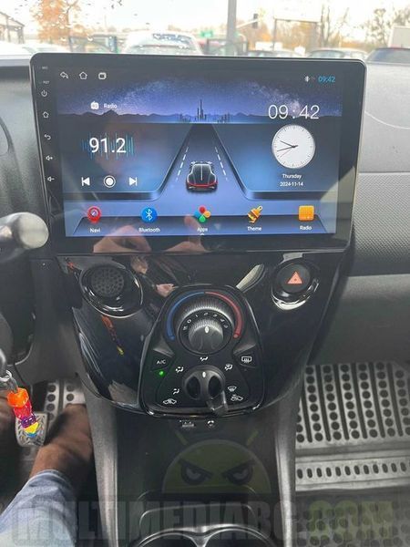 Toyota Aygo,Peugeot 108 [2014-2021] Мултимедия Навигация Android