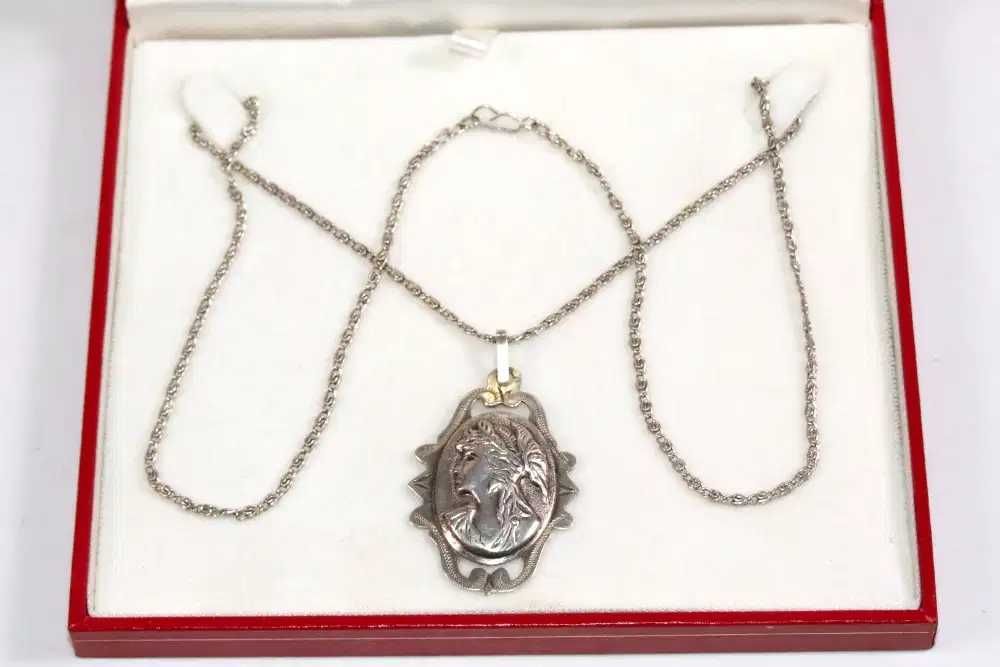 PANDANTIV argint, vechime 80 ani, 12,6 grame, handmade, stare perfecta