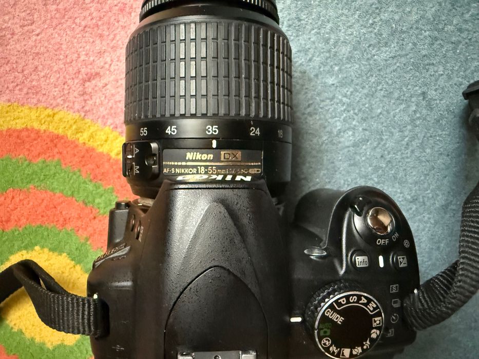 Aparat Foto Nikon D3100 Dslr + geanta de transport Kata + card
