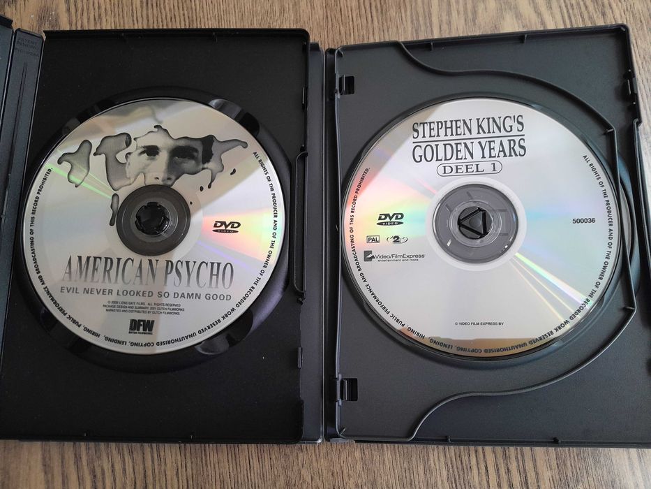 DVD Филми Stiephen King ,American Psycho и др.
