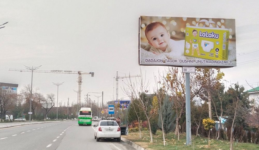 Jizzaxda bilbordlarda reklama//led ekranlarda reklama//tashqi reklama